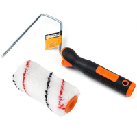 Wałek malarski MICROFIBER (zapas) 10 cm + Rączka do wałka 6x100mm