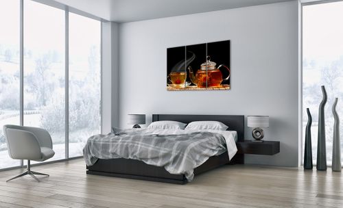 Obraz Na Płótnie - Herbata Napar  - 105X70 Cm - Ce105X70-2253 na Arena.pl