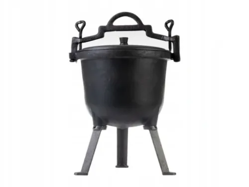 KOCIOŁEK ŻELIWNY MYŚLIWSKI GARNEK WĘGIERSKI 8L na Arena.pl