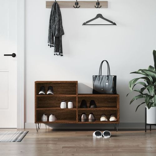 Szafka na buty, brązowy dąb, 102x36x60 cm na Arena.pl