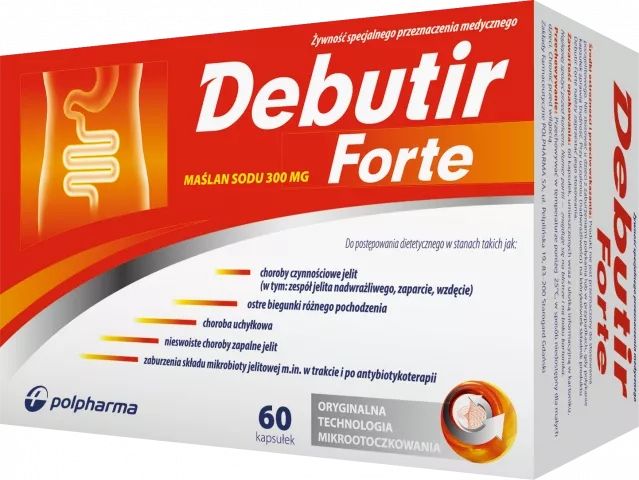 DEBUTIR FORTE 300 mg: 60 kapsułek zdjęcie 1