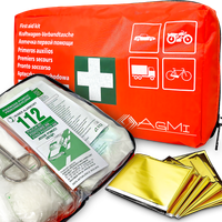 APTECZKA SAMOCHODOWA WYPOSAŻENIE APTECZKI PIERWSZEJ POMOCY zgodne z normą DIN 13164 CE