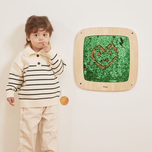 VIGA Panel Aktywności Ścienny z Cekinami zdjęcie 4