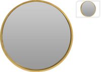 Lustro Afiya 40 cm złote okrągłe