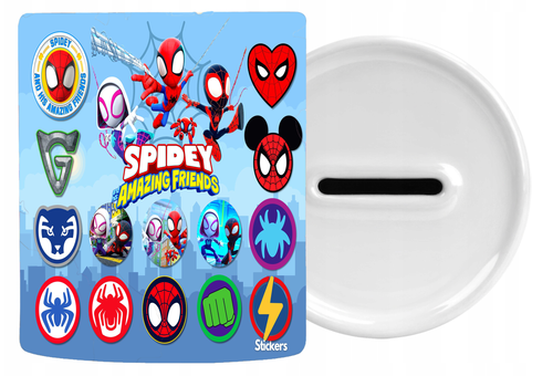 Skarbonka Ceramiczna - Spidey i Przyjaciele na Arena.pl
