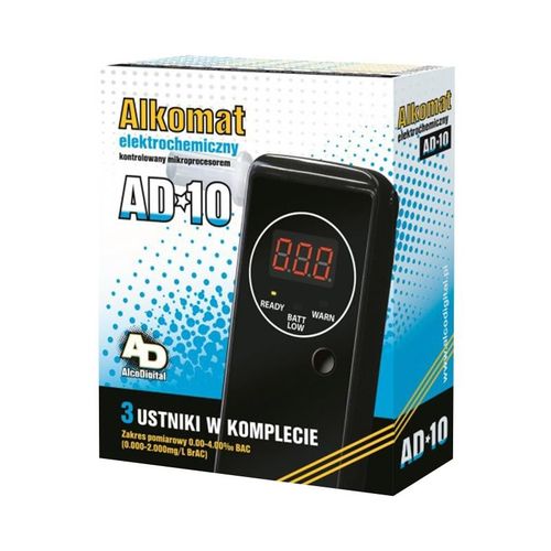 AlcoDigital AD-10 - Alkomat elektrochemiczny na Arena.pl