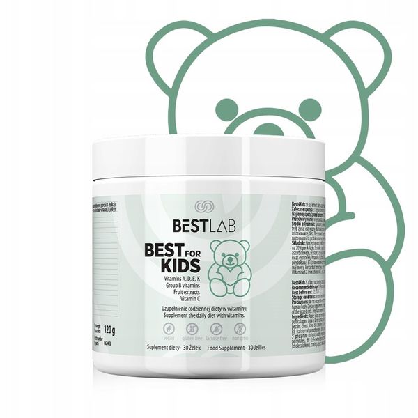 2x BestForKids Best Lab Witaminy Dla Dzieci Żelki BestLab Best For Kids zdjęcie 9