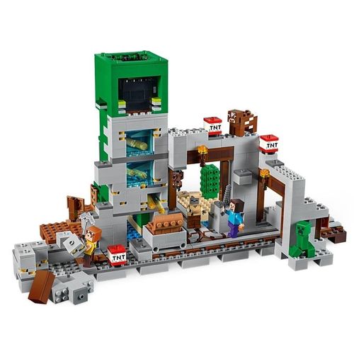 Lego Minecraft Kopalnia Creeperów 21155 na Arena.pl