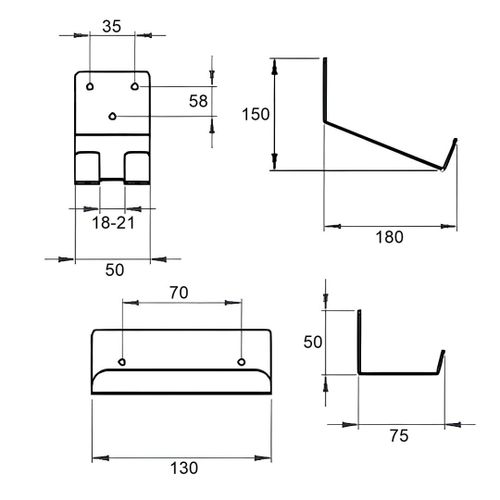 Wieszak ścienny na rower BIKEST na Arena.pl