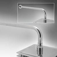 14435 RAMIĘ DO DESZCZOWNICY OKRĄGŁE ŚCIENNE 38CM ZE STALI NIERDZEWNEJ