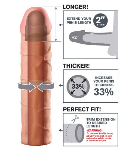 Przedłużka X-Tensions - Penis większy o 5cm na Arena.pl