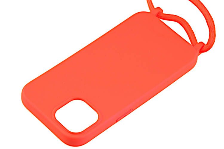 Etui ze sznurkiem RCK do Apple iPhone 15 czerwony zdjęcie 3