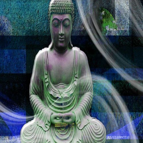Obraz na płótnie - Canvas, Nowoczesny Budda 60x40 na Arena.pl