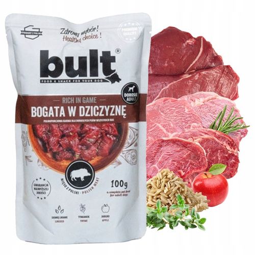 MOKRA KARMA DLA PSA BULT SASZETKI 30x 100g. MIĘSO ZESTAW MIX 6-SMAKÓW na Arena.pl