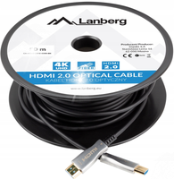 DŁUGI Kabel 50m HDMI Lanberg v2.0 Premium High optical optyczny AOC 4K UHD