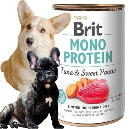 mokra karma dla psa brit mono protein tuna & sweet potato 400 g tuńczyk na Arena.pl