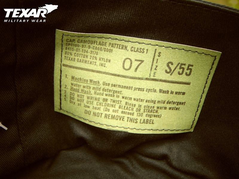 CZAPKA POLOWA PATROLÓWKA TEXAR BLACK zdjęcie 7