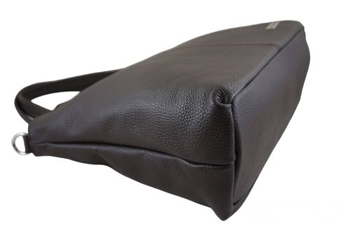 Codzienna duża torebka damska - Brązowa ciemna na Arena.pl