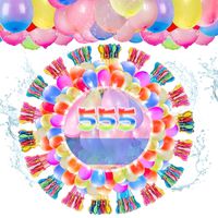 Balony na wodę bomby wodne zestaw 555 sztuk szybkie napełnianie 10-15cm