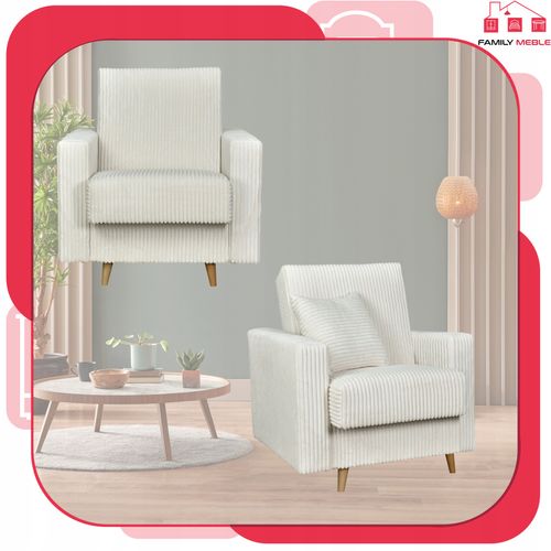 Zestaw mebli wypoczynkowy Rene wersalka kanapa fotele Bonell Family Meble na Arena.pl