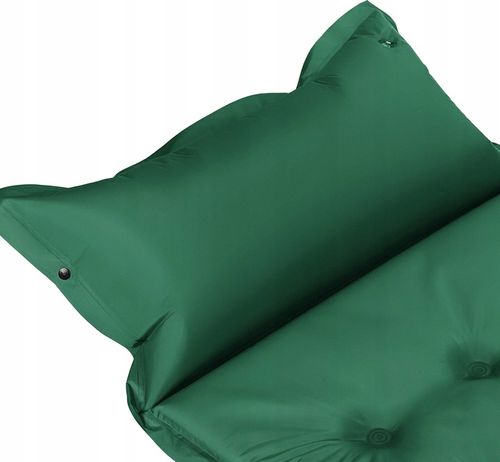 MATA SAMOPOMPUJĄCA KARIMATA DMUCHANA TREKKINGOWA Z PODUSZKĄ 193X68X3,5CM na Arena.pl