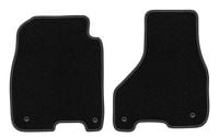 Dywaniki przednie welurowe czarne do: Dodge RAM DS DJ 1500 2012-2020 pickup