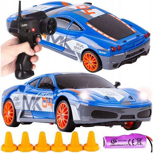 ZESTAW FERRARI Samochód zdalnie STEROWANY 4x4 RC Auto na PILOTA do DRIFTU na Arena.pl