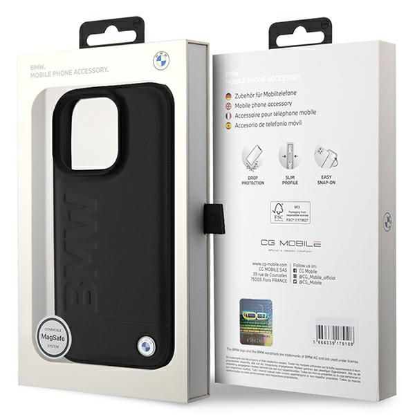 Etui BMW do iPhone 16 Pro 6.3"", Czarny MagSafe zdjęcie 8