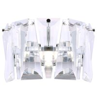 LAMPA ścienna PUNTES MOD043WL-01CH Maytoni glamour OPRAWA crystal kinkiet szklany chrom