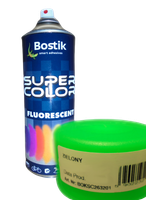 FARBA W SPRAYU LAKIER FLUORESCENCYJNY SUPER COLOR ZIELONY 400ML