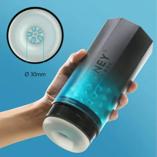 honeyplaybox adrian czarna maszyna intymna z rotacją i hydromasażem na Arena.pl