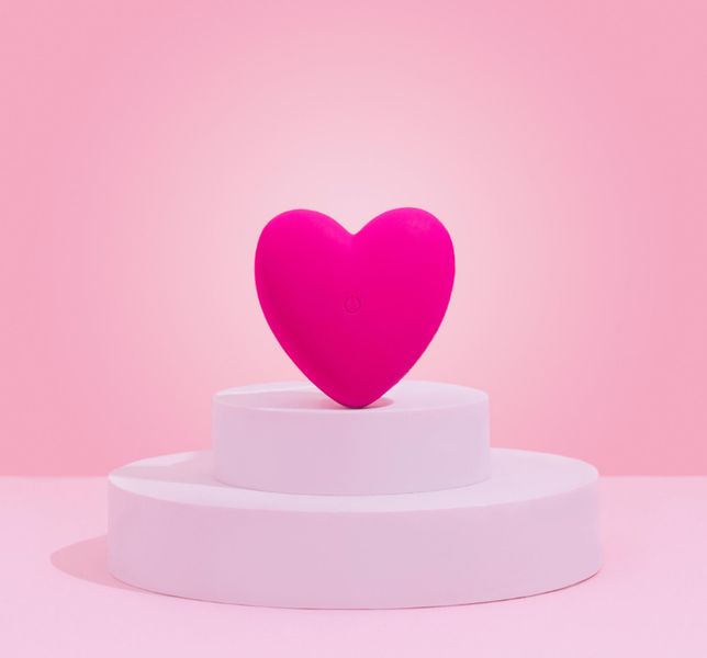 Je T'aime Couple's Heart Vibrator zdjęcie 5
