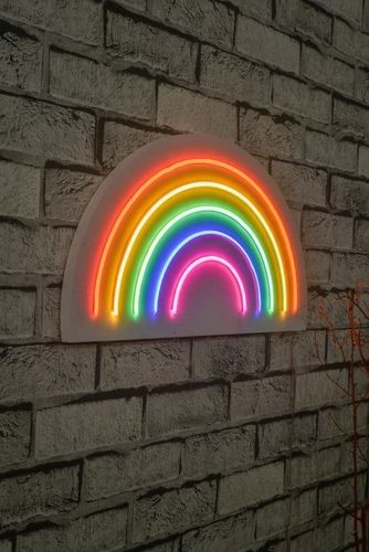 Dekoracyjne oświetlenie LED, Rainbow , 50 x 26 x 2 cm na Arena.pl