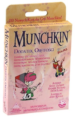 Munchkin: Dodatek obfitości na Arena.pl