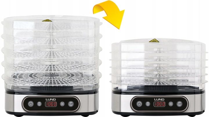 SUSZARKA SPOŻYWCZA DO GRZYBÓW OWOCÓW 5 TAC 500W zdjęcie 4