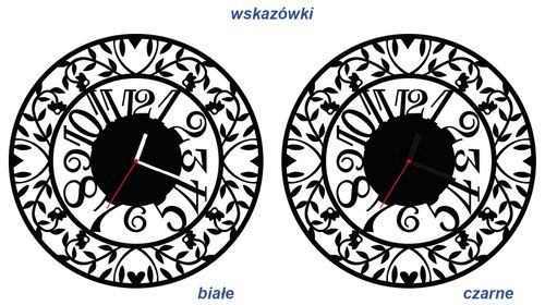 ZEGAR ŚCIENNY RETRO 58cm XXL 11.11 na Arena.pl