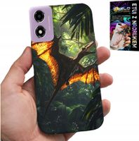 ETUI DO MOTOROLA MOTO E14 - DINO DINOZAUR PTERODAKTYL FUTERAŁ PLECKI