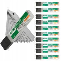 Ostrza Łamane Zapasowe 18mm Stalco 100 sztuk