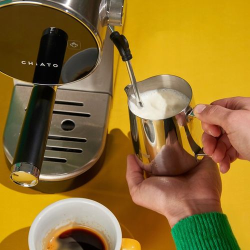 Kolbowy ekspres ciśnieniowy CHiATO Luna Style 1360 W srebrny/szary na Arena.pl