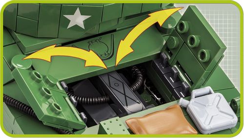 Klocki Sherman M4A3E2 Jumbo na Arena.pl