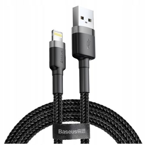 BASEUS Szybki Kabel USB do IPHONE 14 13 12 PRO X XR 8 7 IPAD LIGHTNING 2m na Arena.pl