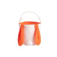 Torba w kształcie zajączka do sublimacji - pomarańczowe uszy