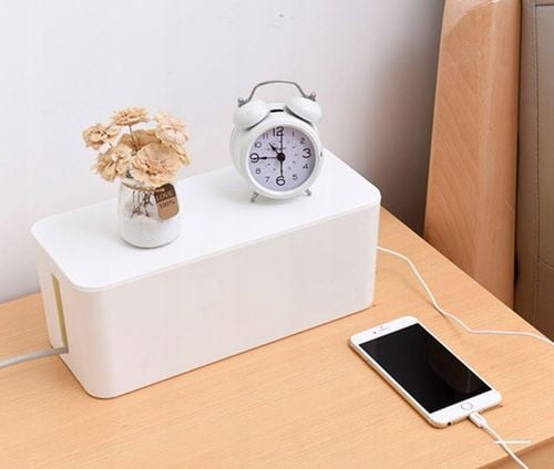 POJEMNIK ORGANIZER NA KABLE PUDEŁKO LISTWY KABLI na Arena.pl