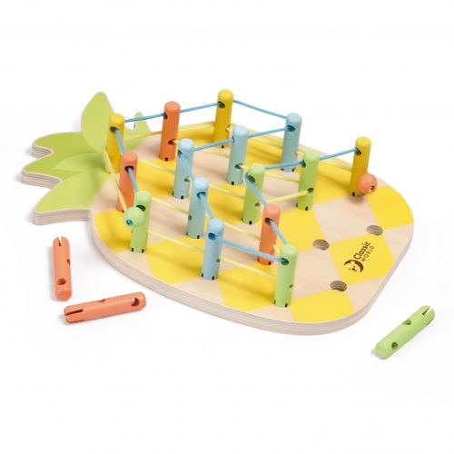 CLASSIC WORLD Wooden Threader Pineapple Pegs 21 pcs. na Arena.pl
