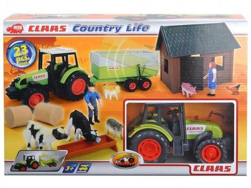 DICKIE ZESTAW FARMERA CLAAS TRAKTOR na Arena.pl