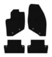 Dywaniki welurowe CARLUX-SILVER do Volvo S60 I 2000-2009, czarne