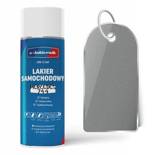 lakier samochodowy w sprayu zestaw naprawczy mercedes 744 brilliantsilber na Arena.pl