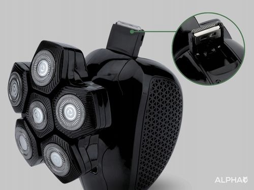 Golarka Męska Alpha 5W1 Maszynka + Trymer do Golenia Brody, Włosów i na Arena.pl