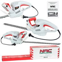 NOŻYCE ELEKTRYCZNE DO ŻYWOPŁOTU NAC HE45-CH 450 W OSTRZE 45 CM LEKKIE