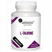 Aliness TAURYNA 800 mg 100 kapsułek AMINOKWAS Zmęczenie Regeneracja Pamięć